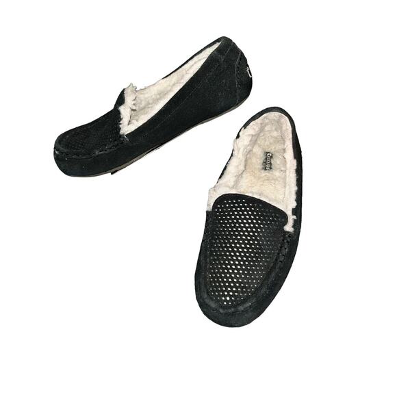 KOOLABURRA‎ By UGG Lezley 1120476 Black Size 8 US Womans Slippers - Picture 2 of 12